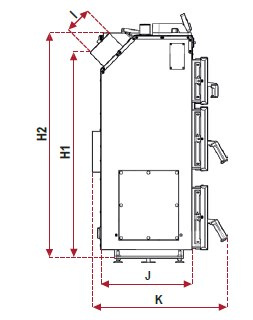 DEFRO KOCIOŁ KOMFORT EKO PZ 15 KW DEFRO KOCIOŁ KOMFORT EKO PZ 15 KW