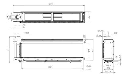 ELEMENT4 KOMINEK GAZOWY BIDORE 240 H ELEMENT4 KOMINEK GAZOWY BIDORE 240 H