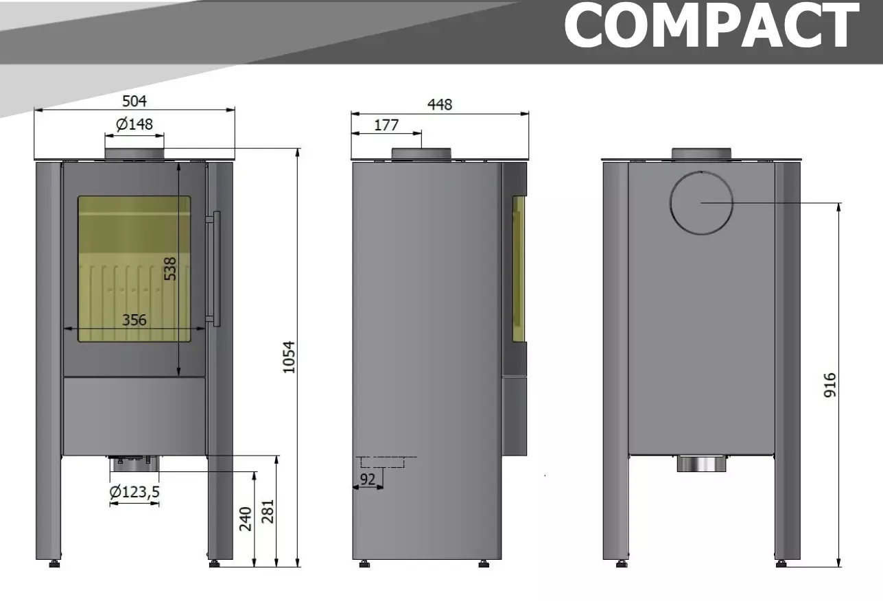 Wymiary Compact